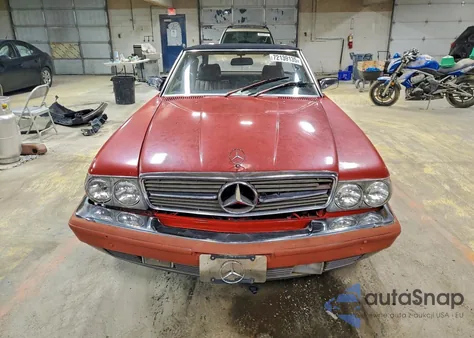 1985 Mercedes-Benz 380 Sl z USA, uszkodzony, nr VIN WDBBA45C0FA019214